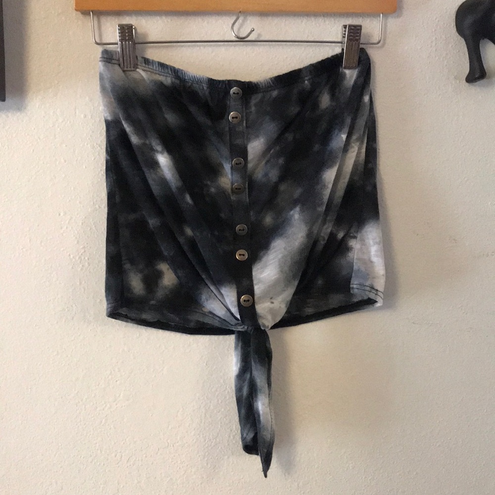 Tie dye tube top